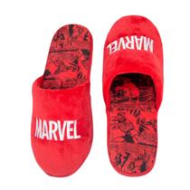 Pantufa Marvel Classic Oficial Zona Criativa Tamanhos 33 ao 44 Chinelo De Quarto Presente Geek Original