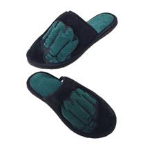 Pantufa Marvel Masculino Chinelo de Quarto Confortável Hulk Homem Aranha