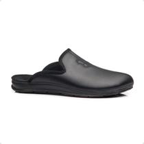 Pantufa Masculina Aberta Pegada Preta