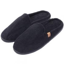 Pantufa Masculina Anatômica em Atoalhado com Espuma Massageadora - Preto - 39/40 Pantufa Masculina Anatômica em Atoalhado com Espuma Massageadora - Preto - 39/40