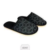 Pantufa Masculina Feminina Fechada Adulta Estampada Solado Para o Frio Inverno Número 40 ao 45