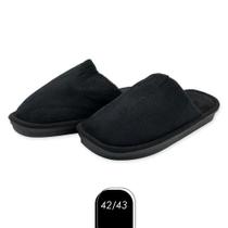 Pantufa Masculina Lisa Preta 42/43 - Redstar