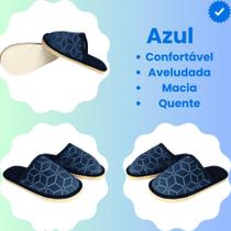 Pantufa Masculina Macia Estampada - Cores