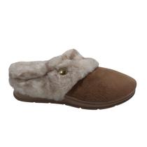 Pantufa Pegada Feminina emTecido Terra 26601602 Pantufa Pegada Feminina emTecido Terra 26601602