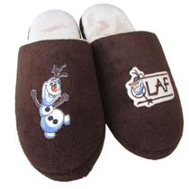 Pantufa Pelúcia Disney Top Adulto Frozen Olaf Stitch Maria Emília 253734