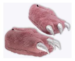 Pantufa pelucia pata fashion rosa zona criativa tamanho g 39 41