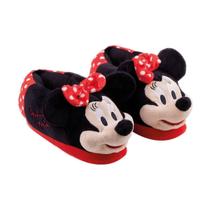 Pantufa Personagem 3D Disney Minnie Adulto Pelúcia Infantil