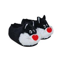Pantufa Personagem Gatinho Inverno Pelúcia Infantil Frajola Pantufa Personagem Gatinho Inverno Pelúcia Infantil Frajola