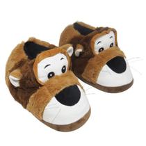 Pantufa Personagem Inverno Conforto Bichinhos Leão Adulto Pantufa Personagem Inverno Conforto Bichinhos Leão Adulto