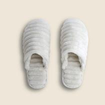 Pantufa Premium Cane Microfibra Bege - ACASA