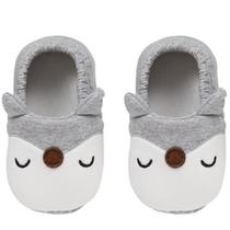 Pantufa raposa cinza - 18 a 24 meses buba