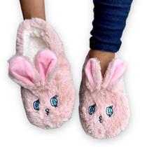 Pantufa Sapato Feminina Antiderrapante Conforto Inverno