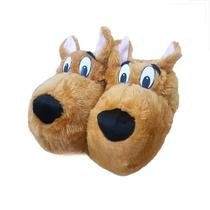 Pantufa scooby doo 3d solado de pelucia