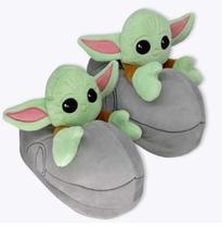 Pantufa star wars baby yoda zona criativa tamanho g 39 41 Pantufa star wars baby yoda zona criativa tamanho g 39 41