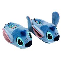 Pantufa Stitch 3d Solado De Borracha Pelúcia