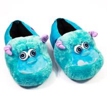 Pantufa Sullivan 3d Solado De Borracha Pelúcia Pantufa Sullivan 3d Solado De Borracha Pelúcia