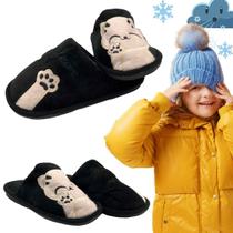 Pantufa tema Gatinho Infantil criança unissey confortável