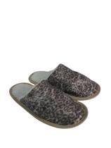 Pantufa Unissex Forrada Estampada Animal Print