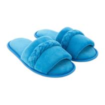 Pantufa Unissex Slide Trança Antiderrapante Chinelo de Quarto Super Quentinho e Resistente do 27 ao 46