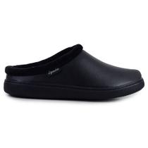 Pantufa Unissex Specth Mule Peluciada Preta - 1029