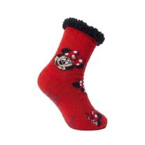 Pantufa zona criativa feminina cozy minnie mouse pattern 10072448