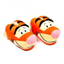 Pantufa zona criativa tigrão laranja 10071592