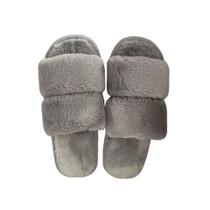 Pantufas de Conforto 39/40 Cinza Suave Leve Isolamento Térmico Basic+