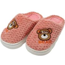 Pantufas Infantil Sapatos Chinelos De Inverno Urso Ursinho Pantufas Infantil Sapatos Chinelos De Inverno Urso Ursinho