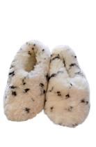 Pantufas Pele Ovina Lã (Cordeiro) Natural