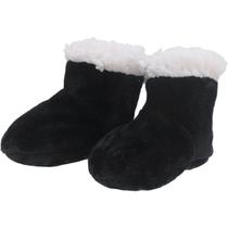 Pantufas Sapatinho Preto Inverno Para Bebês De 0 a 12 Meses Pantufas Sapatinho Preto Inverno Para Bebês De 0 a 12 Meses