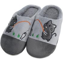 Pantufas Sapato Gatinho Pelúcia Chinelo De Inverno Infantil Pantufas Sapato Gatinho Pelúcia Chinelo De Inverno Infantil