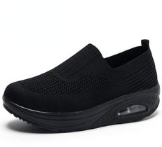 Pantuflas con Plataforma Ortopédicas para Mujer Negro 24,0 cm