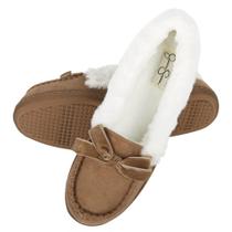 Pantuflas Jessica Simpson Mocasín de Microante Cinnamon Pantuflas Jessica Simpson Mocasín de Microante Cinnamon