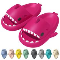 Pantuflas Rosyclo Tiburón Nube para Mujer/Hombre Rojo Rosado 42/43 Pantuflas Rosyclo Tiburón Nube para Mujer/Hombre Rojo Rosado 42/43