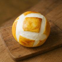 Pão Artificial Redondo Santa Ceia - 15cm de Circunferência e 7cm de Altura