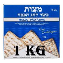 Pão Ázimo Matza Para Ceia Judaica Rabino M. Snayde 1Kg