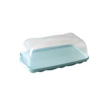 Pão Cake Keeper Nordic Ware azul sem BPA 12,8x7,3x4,6 cm Pão Cake Keeper Nordic Ware azul sem BPA 12,8x7,3x4,6 cm