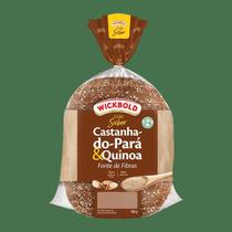 Pão de Forma Castanha do Pará e Quinoa Grão Sabor Wickbold 500g