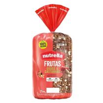Pão de Forma Integral com Frutas Grãos e Castanhas Supreme Nutrella 500g Pão de Forma Integral com Frutas Grãos e Castanhas Supreme Nutrella 500g