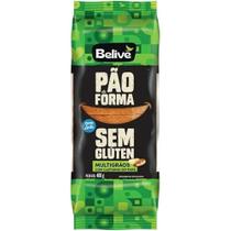 Pão de Forma Multigãos sem Glúten Belive 400g Pão de Forma Multigãos sem Glúten Belive 400g