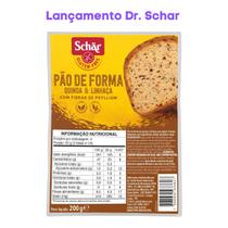 Pão de Forma Quinoa e Linhaça Schar Sem Glúten/Lactose 200g