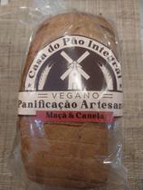 Pão De Forma Vegano Casa Do Pão Integral Maçã E Canela 500g