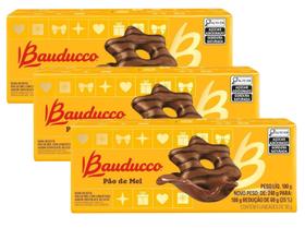 Pão de Mel Bauducco Chocolate C/ 6 Unid - 3 Caixas