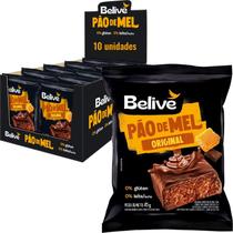 Pao de Mel BeLive Original Sem Gluten 45g (10 unidades)