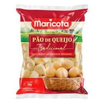 Pão de queijo tradicional 25g maricota pct 1kg Pão de queijo tradicional 25g maricota pct 1kg