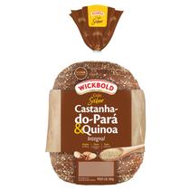 Pão Grão Sabor Castanha-do-Pará e Quinoa WICKBOLD 500g