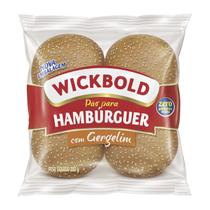 Pao hamb wickbold c 4un c gergelim 200g