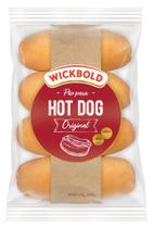 Pao hot dog wickbold c 4un 200g