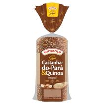 Pão Integral Castanha-do-Pará & Quinoa Wickbold Grão Sabor Pacote 400g