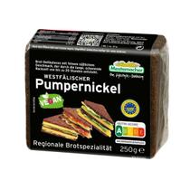 Pão preto mestemacher pumpernickel original 250g Pão preto mestemacher pumpernickel original 250g